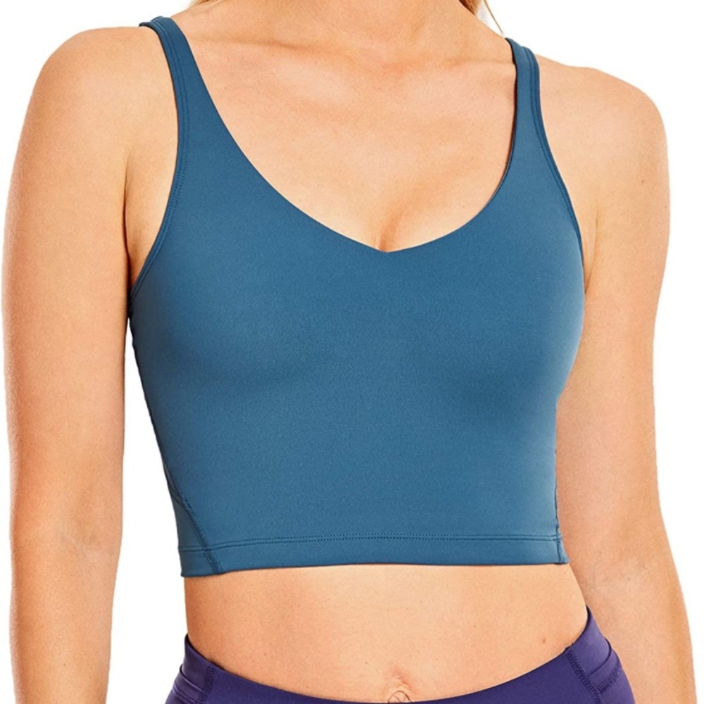 CRZ longline sports bra